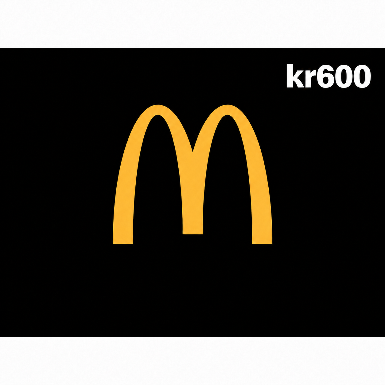 mcdonalds-se-600-sek McDonalds SE 600 SEK Gift Card