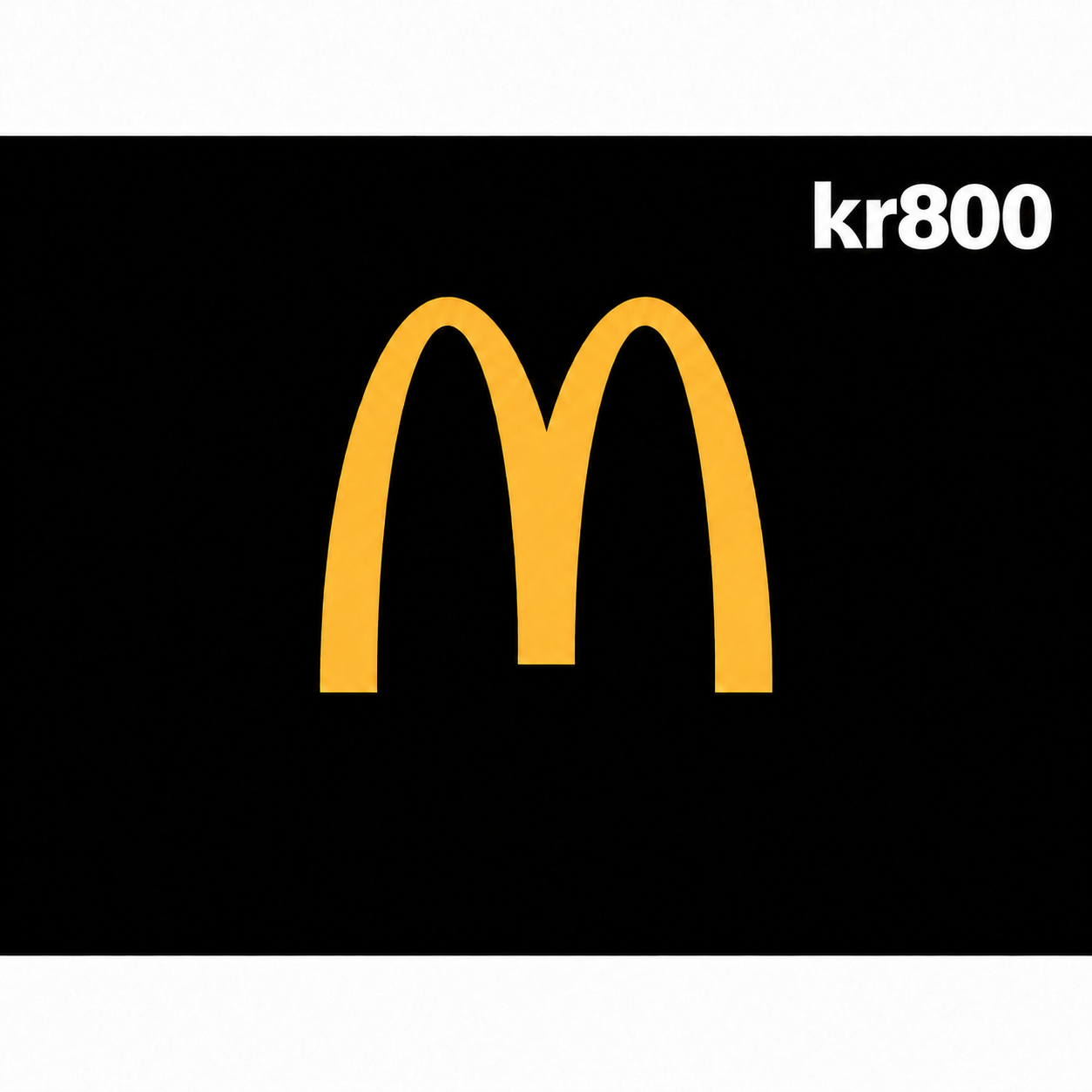 mcdonalds-se-800-sek McDonalds SE 800 SEK Gift Card