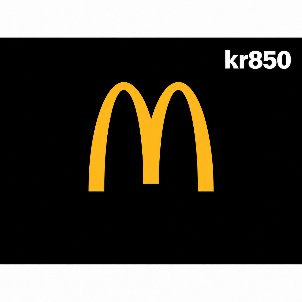 mcdonalds-se-850-sek McDonalds SE 850 SEK Gift Card