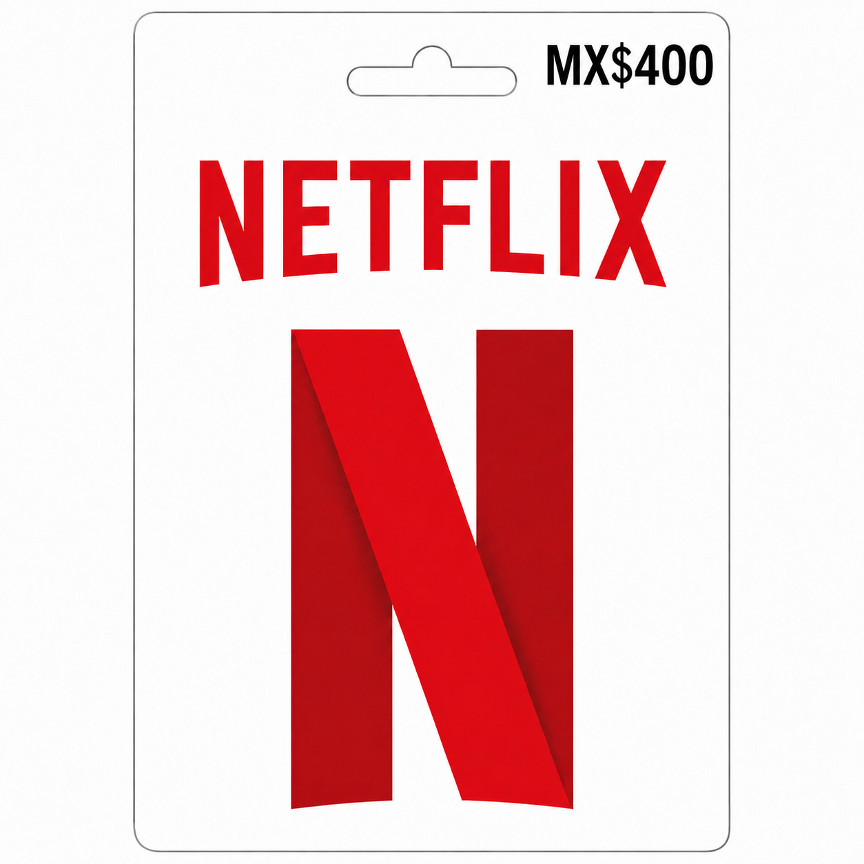 netflix-mx-400-mxn Netflix MX 400 MXN Gift Card