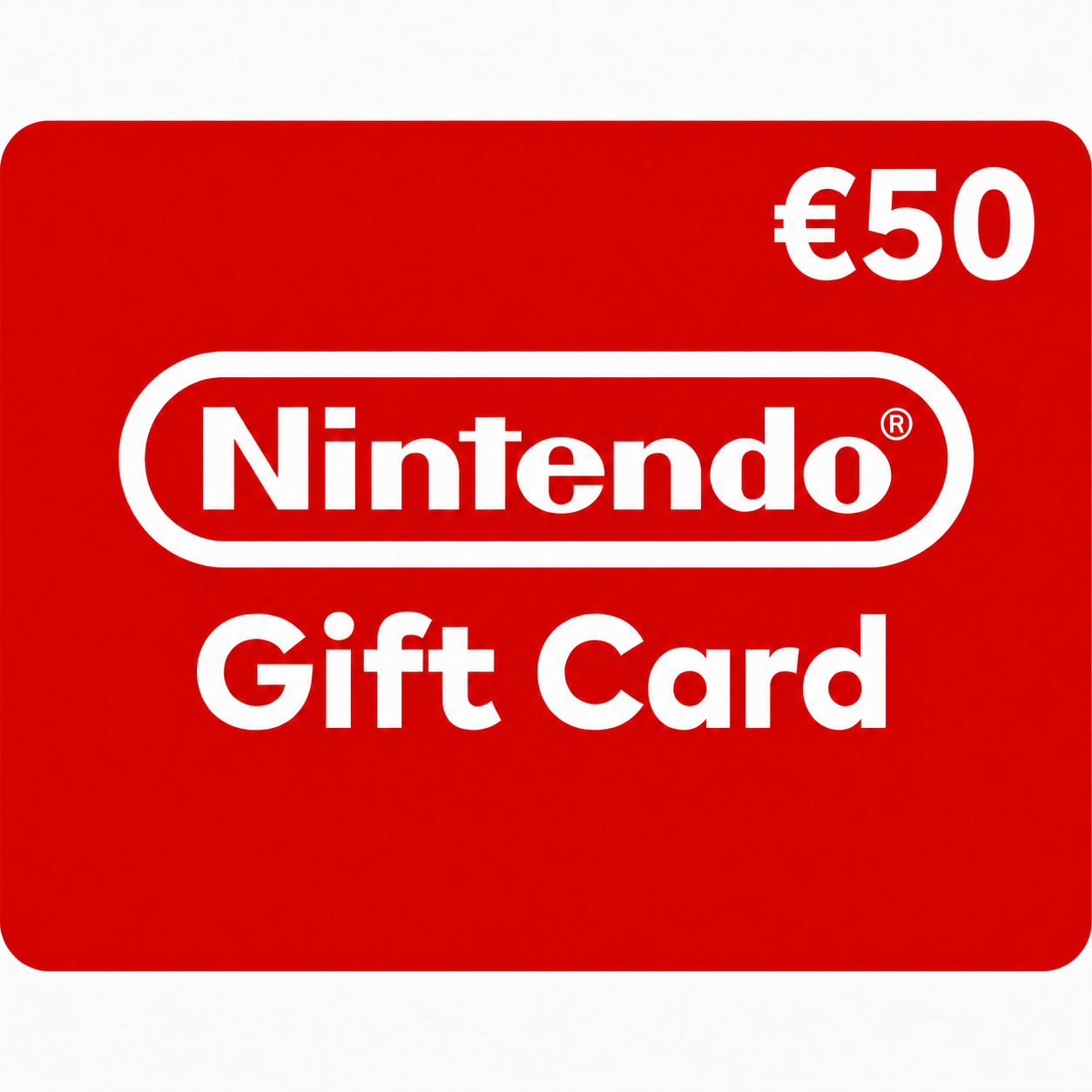 nintendo-be-50-eur Nintendo BE 50 EUR Gift Card