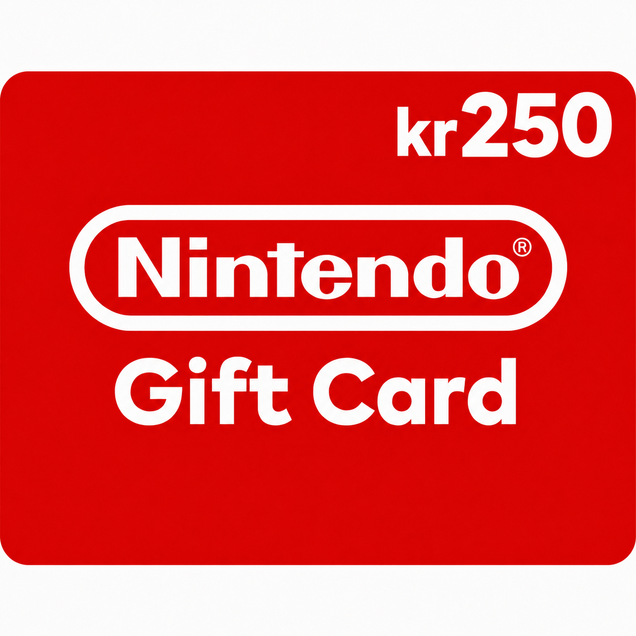nintendo-dk-250-dkk Nintendo DK 250 DKK Gift Card