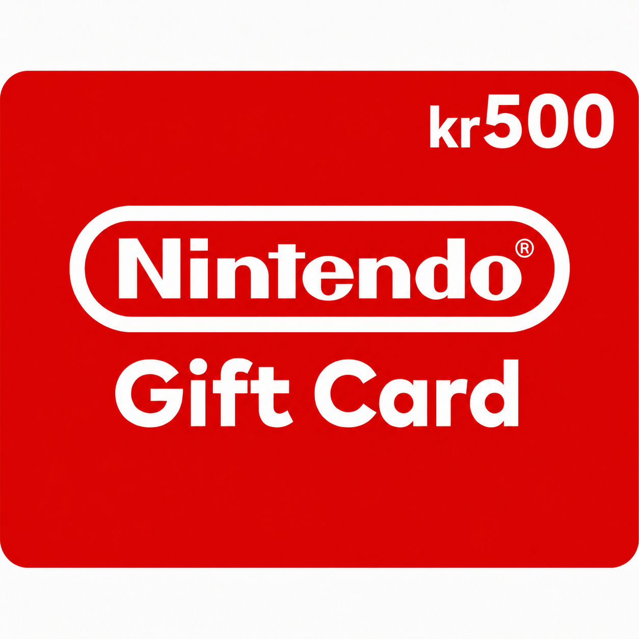 nintendo-se-500-sek Nintendo SE 500 SEK Gift Card