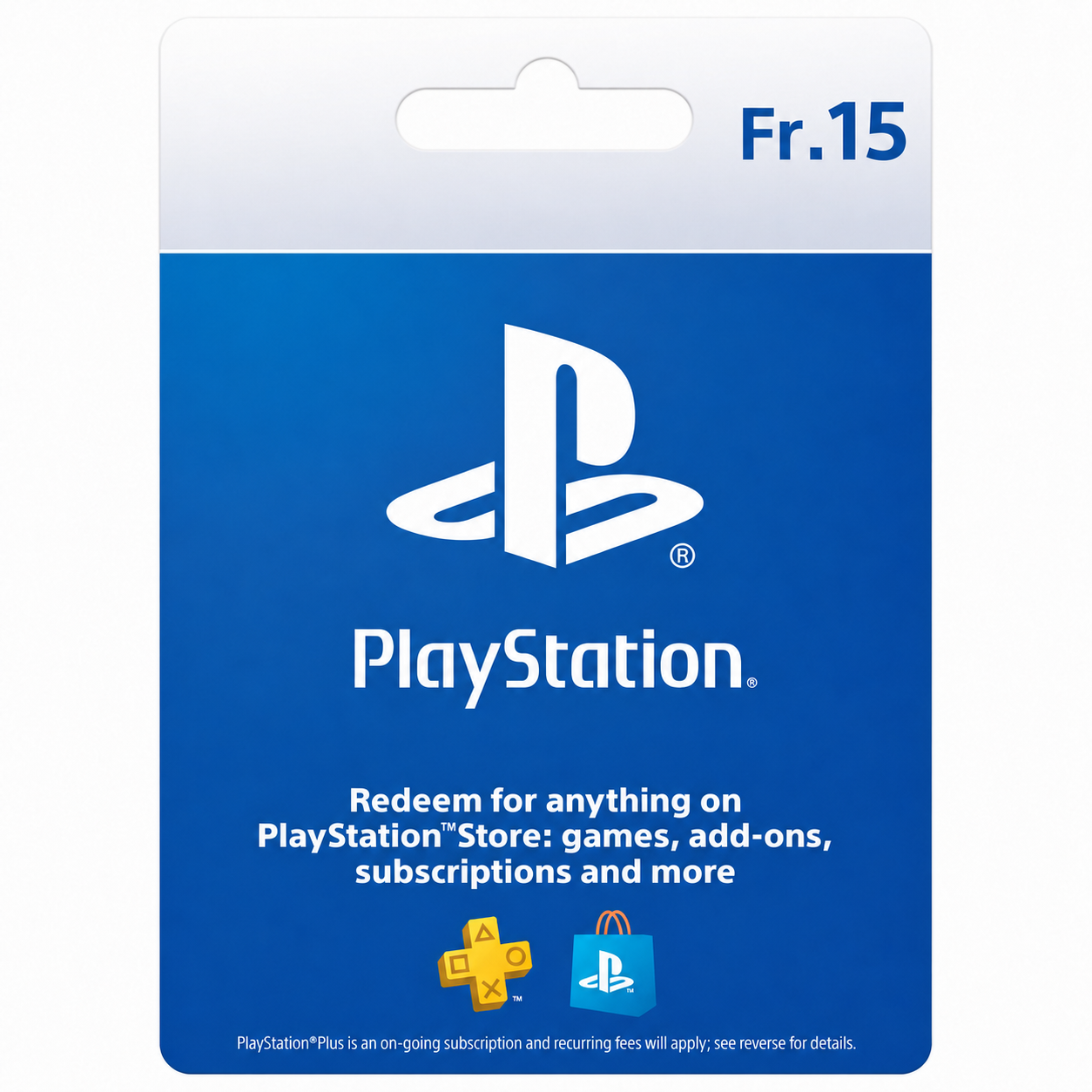 playstation-ch-15-chf PlayStation CH 15 CHF Gift Card