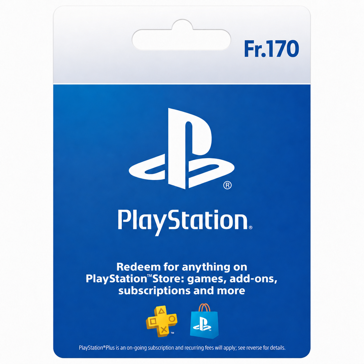 playstation-ch-170-chf PlayStation CH 170 CHF Gift Card