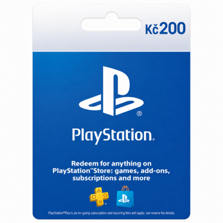 PlayStation CZ 200 CZK Gift Card