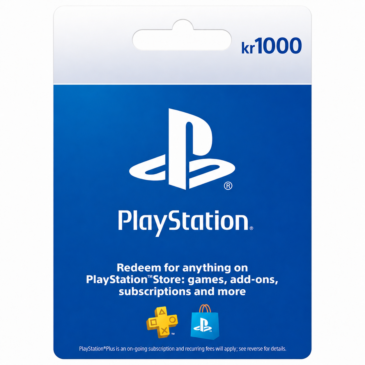 playstation-no-1000-nok PlayStation NO 1000 NOK Gift Card