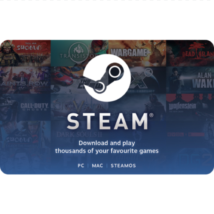 Steam Gift Cards Chile Region – CLP (Email Delivery)