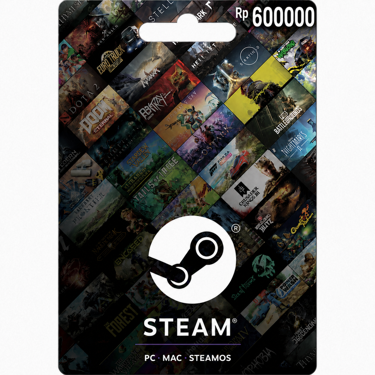 steam-id-600000-idr Steam ID 60000 IDR Gift Card
