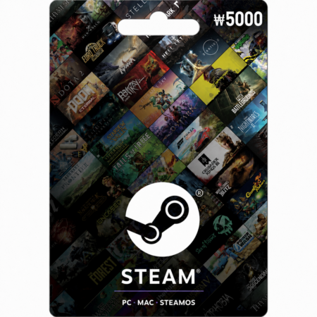 Steam KR 5000 KRW Gift Card