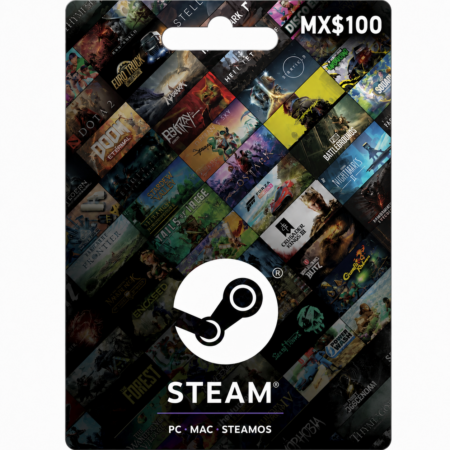 Steam MX 100 MXN Gift Card