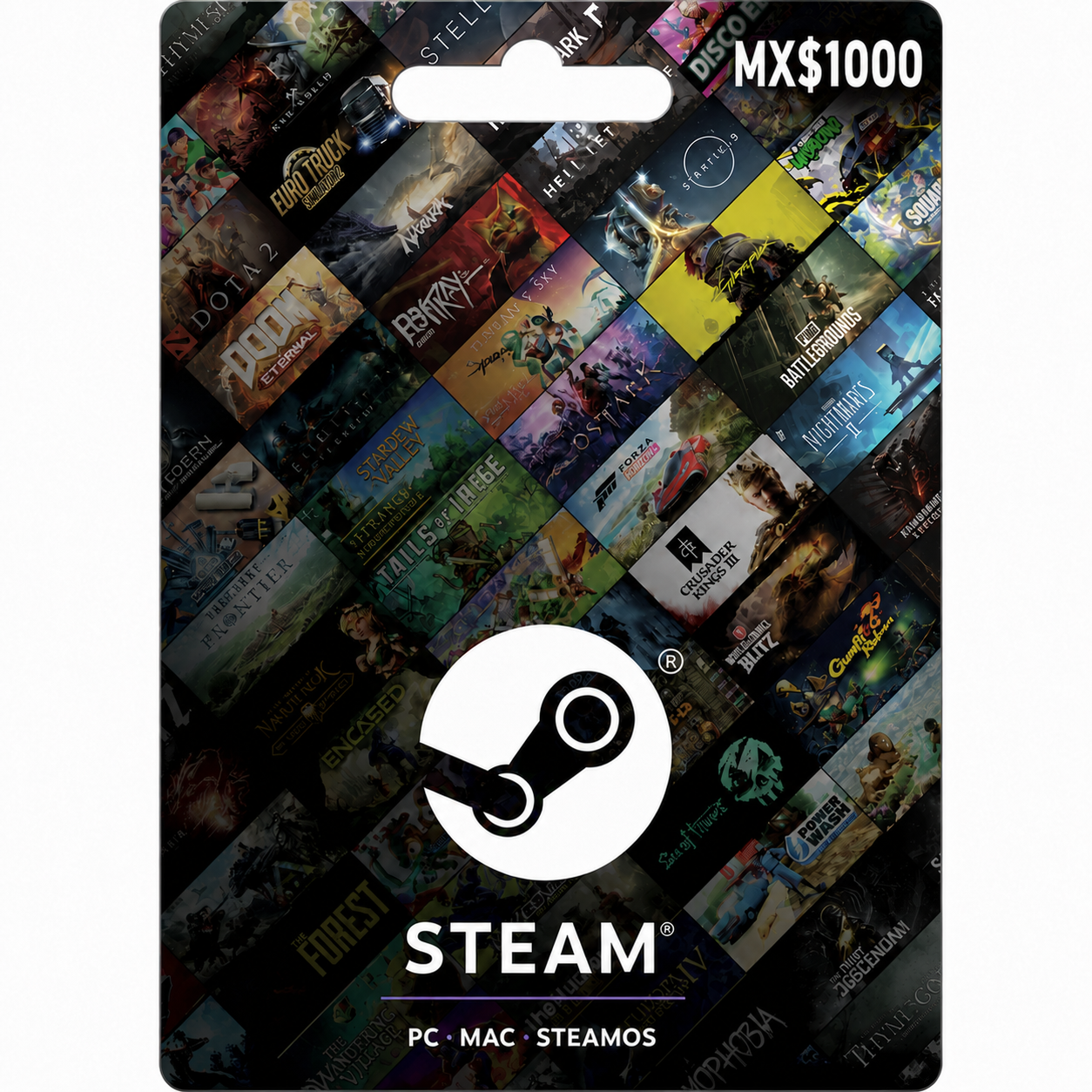 steam-mx-1000-mxn Steam MX 1000 MXN Gift Card