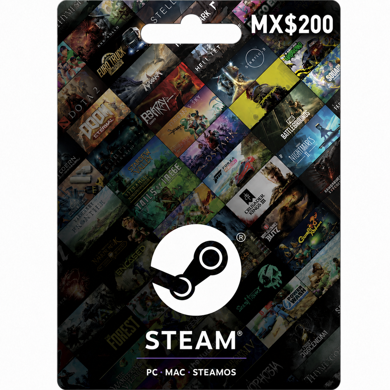 steam-mx-200-mxn Steam MX 200 MXN Gift Card