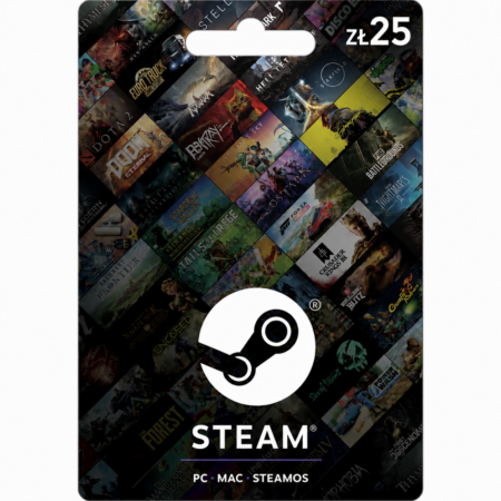 Steam PL 25 PLN GIft Card