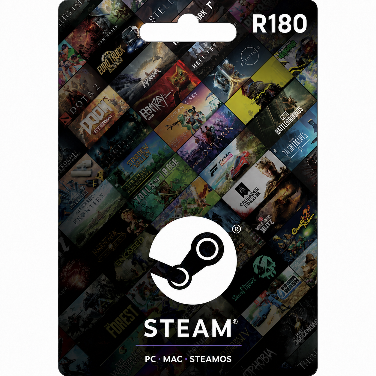 steam-za-180-zar Steam ZA 180 ZAR Gift Card