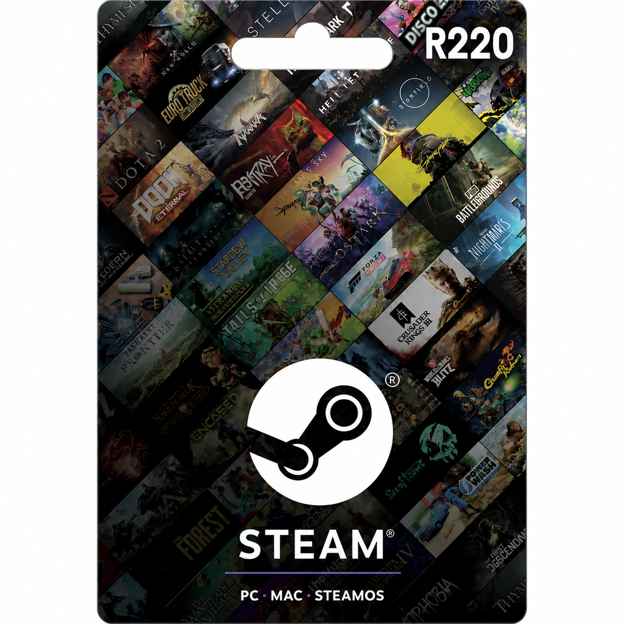 steam-za-220-zar Steam ZA 220 ZAR Gift Card