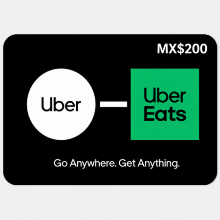 Uber MX 200 MXN Gift Card