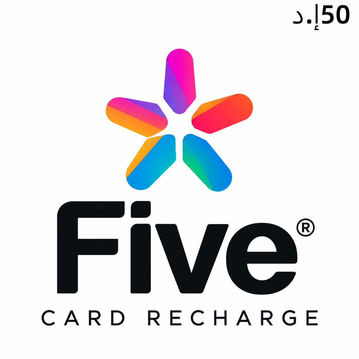 Five Card Recharge-50